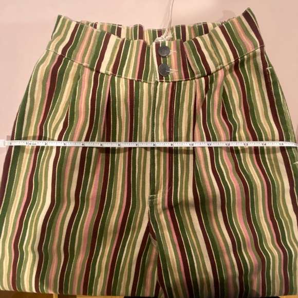 NWT Lucy & Yak Addison Tapered Twill Trousers - Picture 7 of 9